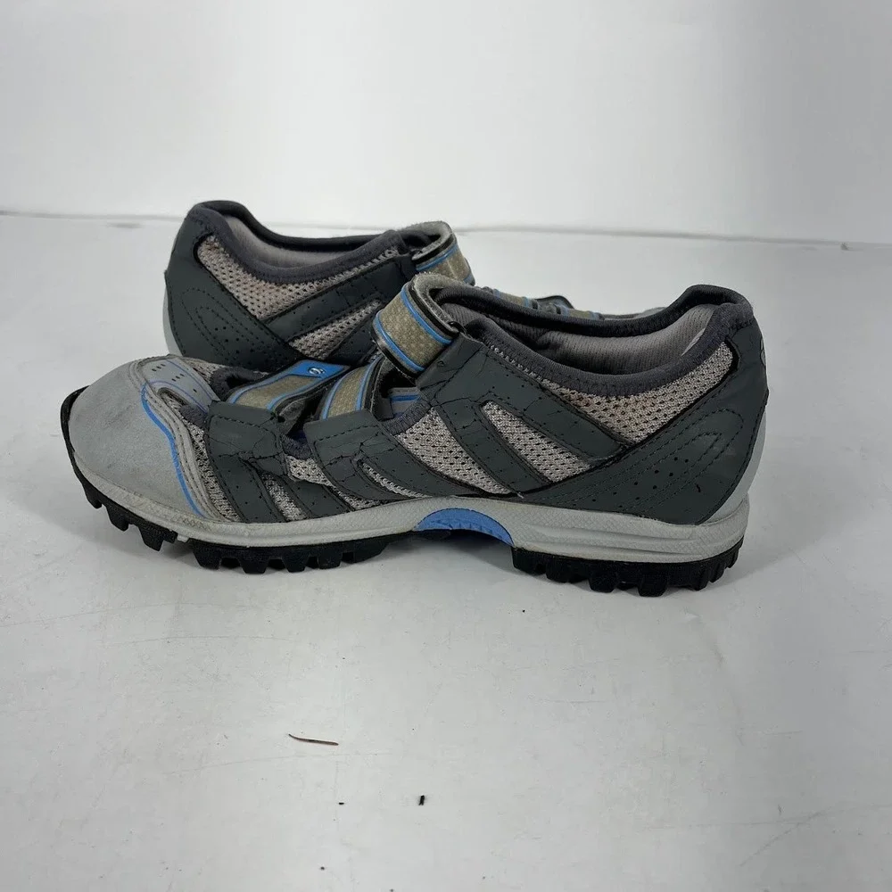 Pearl Izumi Drift W Womens Mountain Bike Spin Shoes Grey Blue 5788 EUR 40 US 8.5